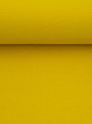 Bündchen, uni, gelb