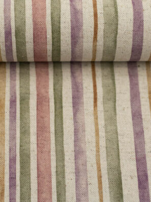 Canvas, Leinen-Baumwoll-Stoff, Streifen