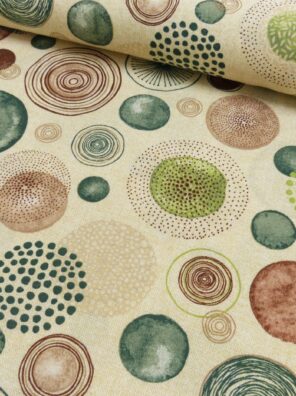 Canvas, Cocktail rotbraun