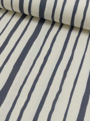 Canvas, denim Streifen